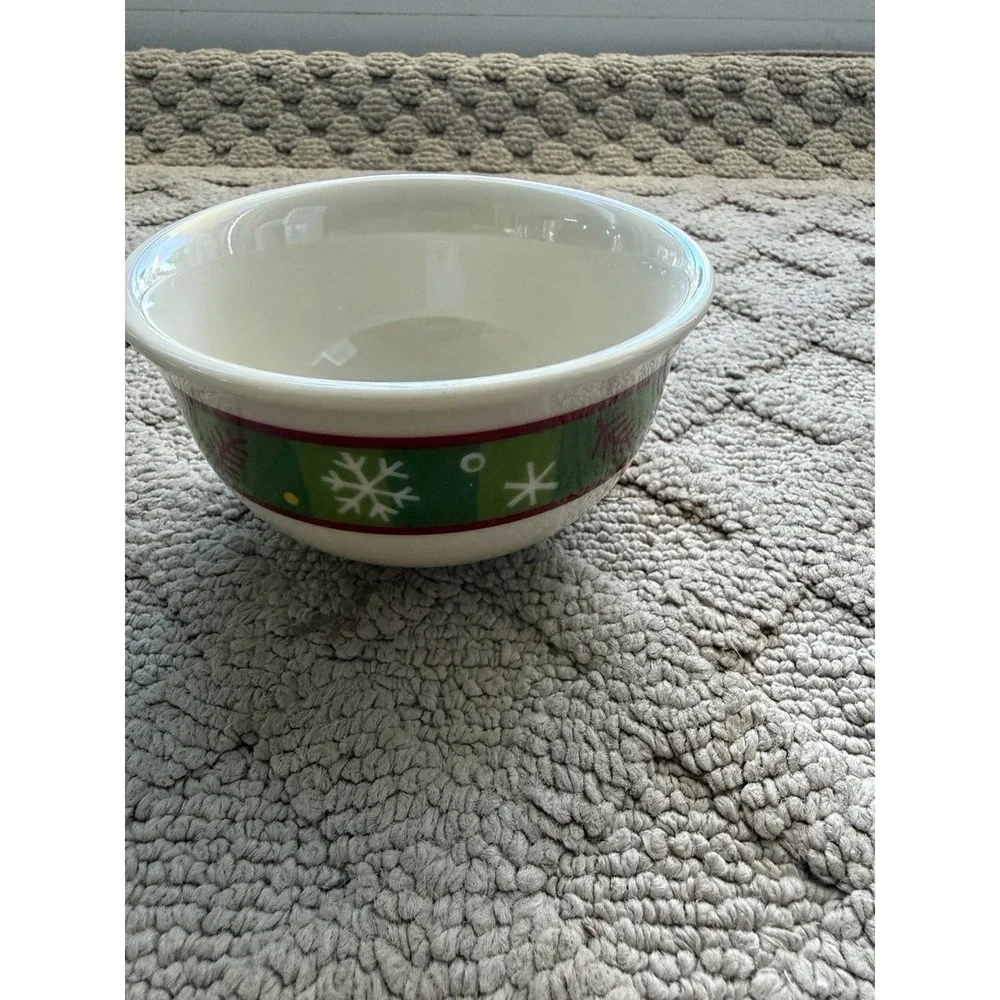 Longaberger Pottery Ceramic Porcelain Small Holiday 